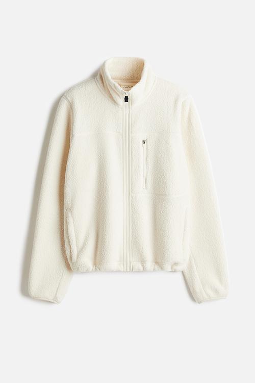 Teddy sports jacket - cream 