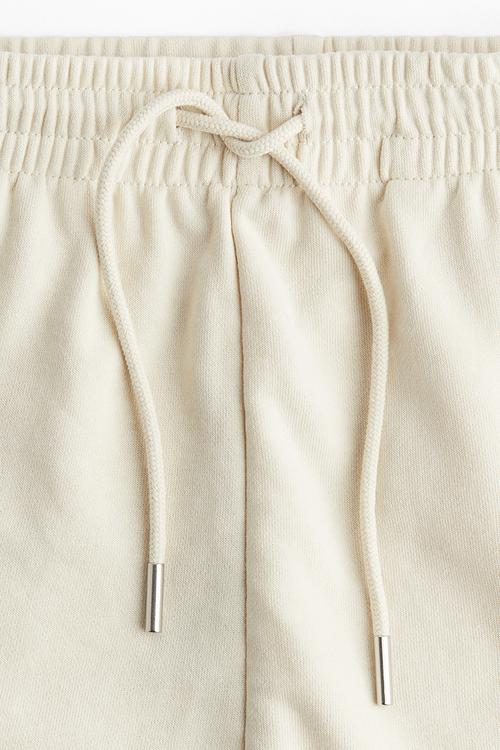 Sweatshirt shorts - light beige