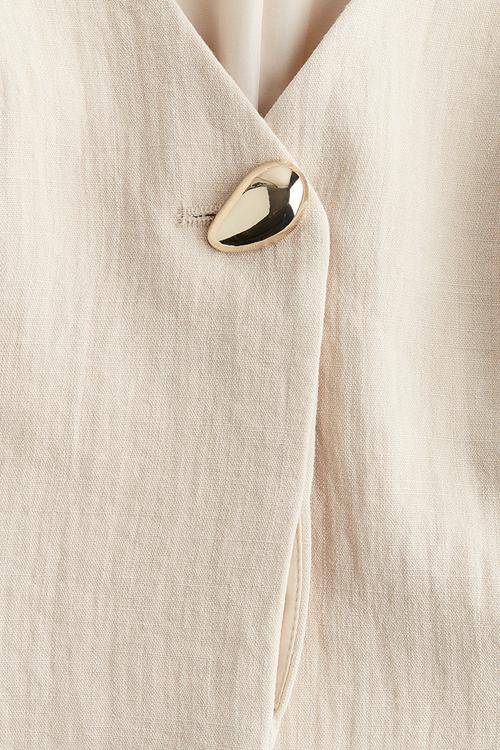 Suit waistcoat - light beige
