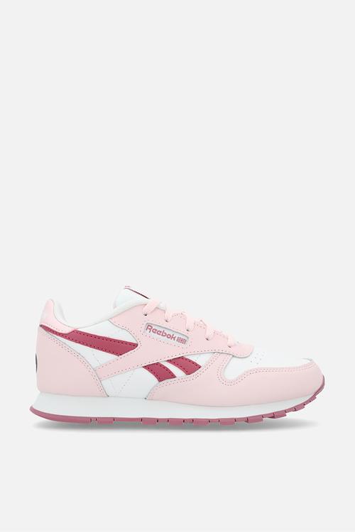 Classic Leather - White/Frostedberry