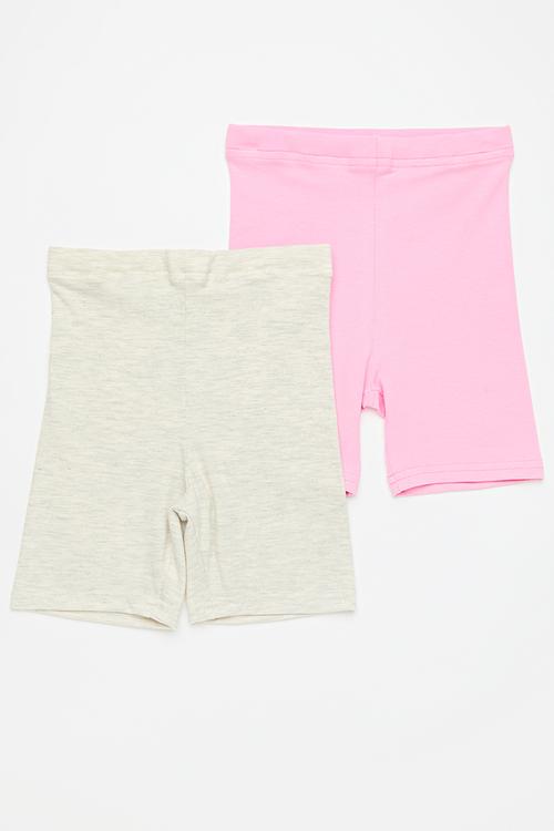 2 Pack  cycling  Shorts - ice/pink