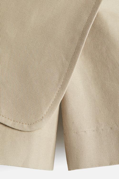 Twill skort - beige