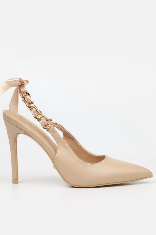 Lola 29 slingback heel - neutral