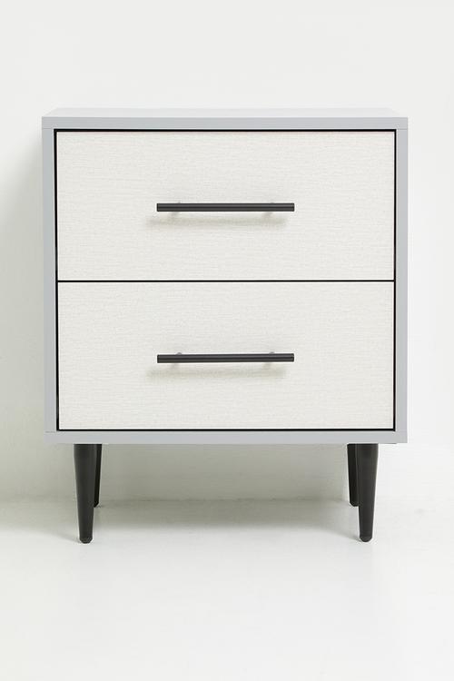 Motion Bedside Table - Grey