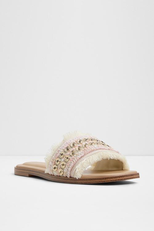 Nalani slide - beige combo