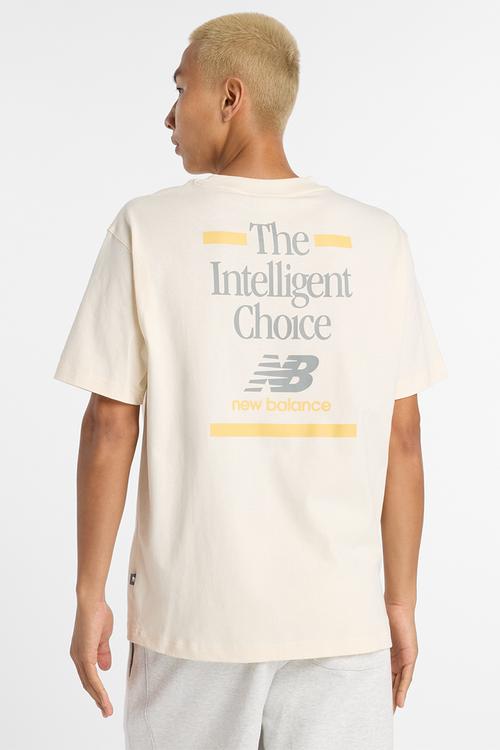 NB Athletics Intelligent Choice Tee - Cream/Multi