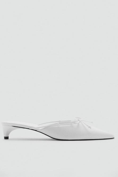 Nil heel - white