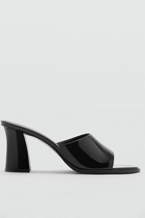 Polo heel - black