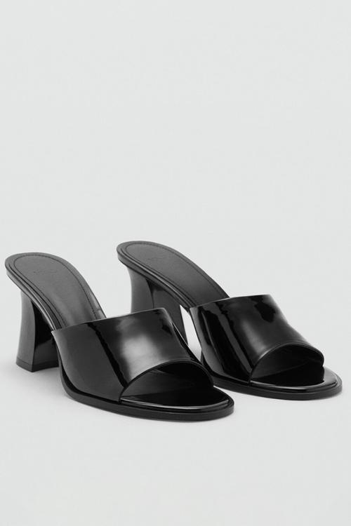 Polo heel - black
