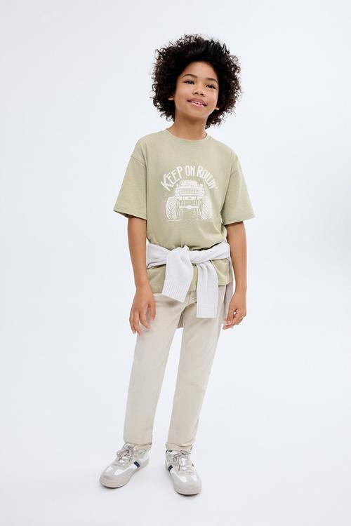 T-Shirt Park - Beige/Khaki