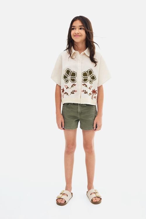 Shorts Helena - Beige/Khaki