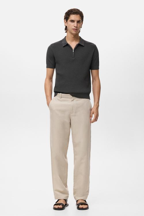 Polo canario - charcoal