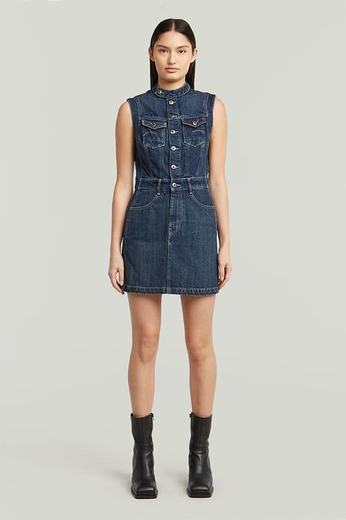 Moto Slim Dress s\l Wmn - Antique Faded Twister