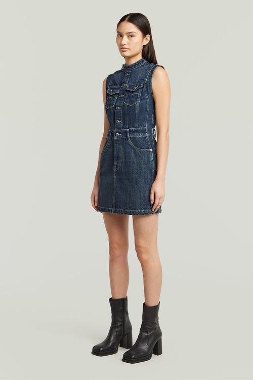 Moto Slim Dress s\l Wmn - Antique Faded Twister