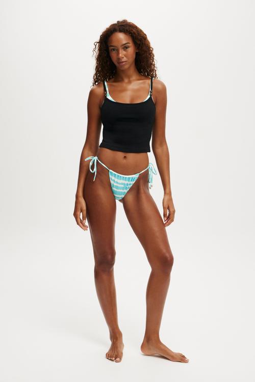 Lightweight Cropped Beach Cami - Black