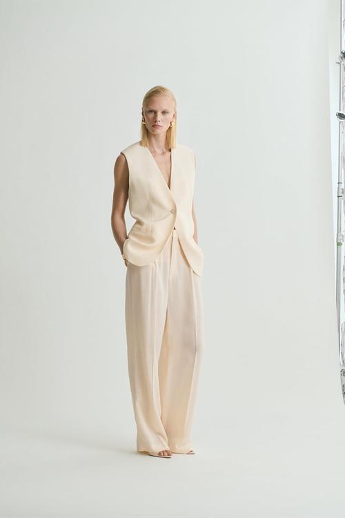 Trousers Mire - Light/Pastel Yellow