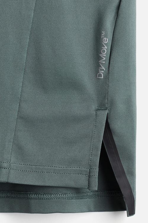 Regular fit sports top with drymove™ - green