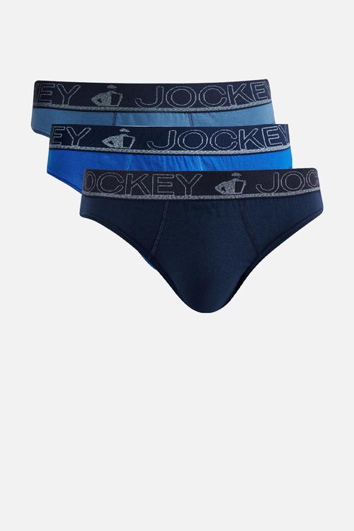 3 Pack Plain Jockey Brief - multi