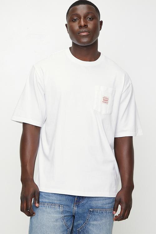 Short Sleeve Workwear Tee - Bright White