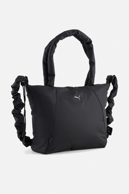 Slouchy small shopper - black