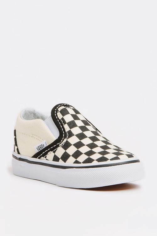 Vans Classic slip on - black/white checker board