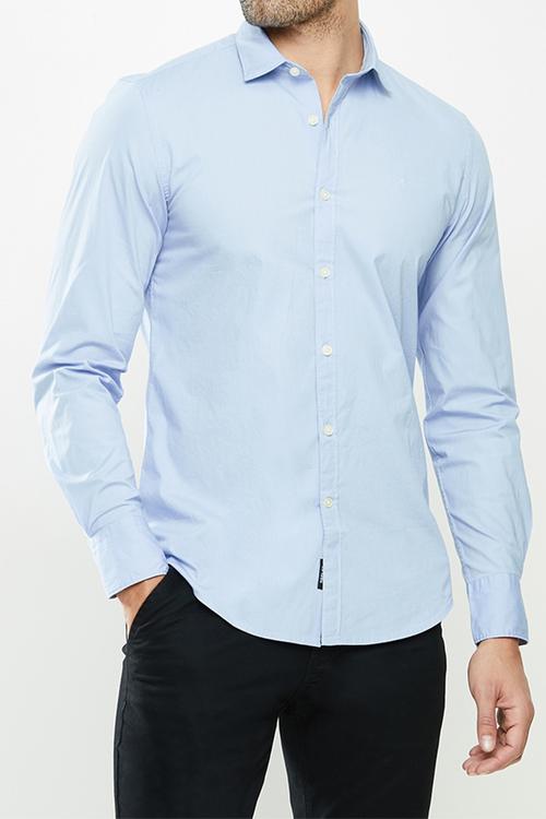 Replay poplin shirts - blue