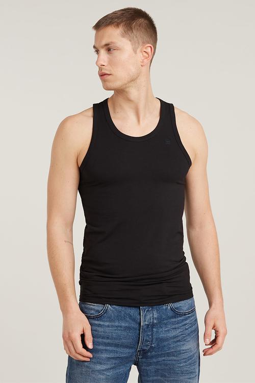 Base Tank Top 2-Pack - Dk Black