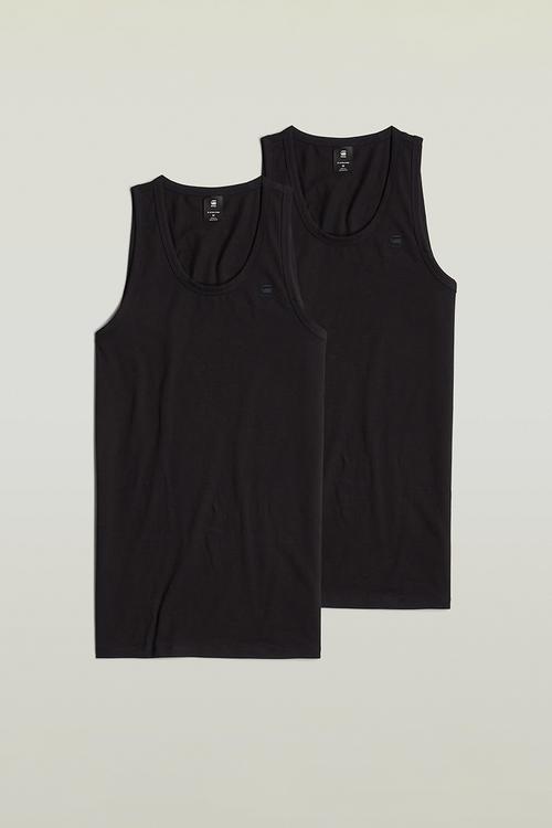 Base Tank Top 2-Pack - Dk Black