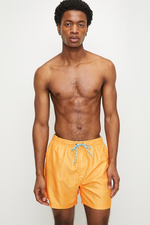 Swimwear - Orange Print