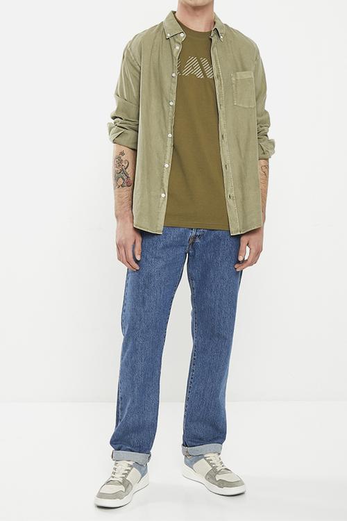 3d raw. logo slim - dark olive