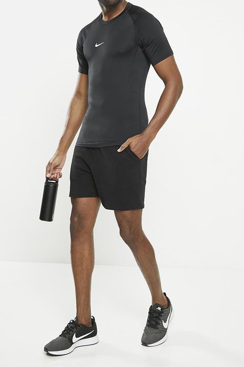Nike Pro Dri-FIT Tight short-sleeve fitness top - black