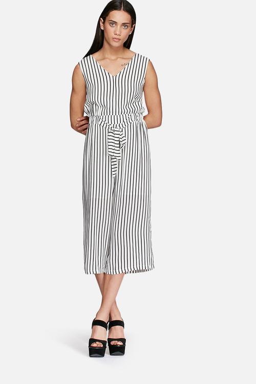 Pinstripe jumpsuit
