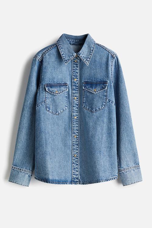 Denim shirt - light denim blue 
