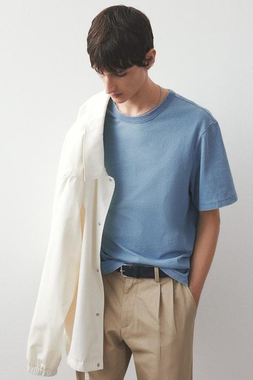 Regular fit t-shirt - blue