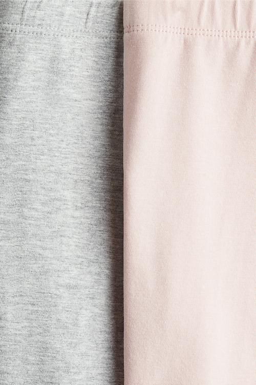 2-pack cycling shorts - light pink/light grey 