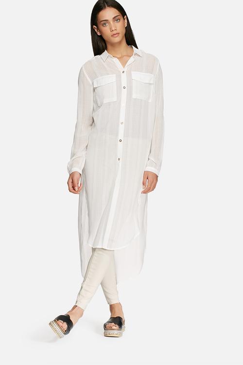 Sheer long shirt 