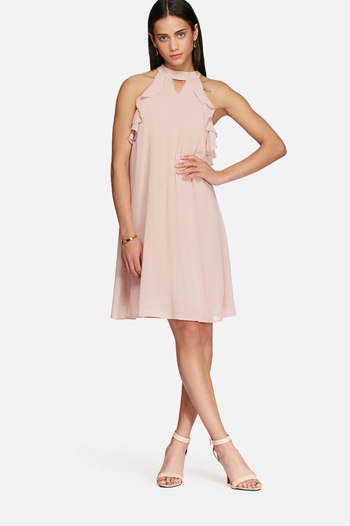 High neck dress 