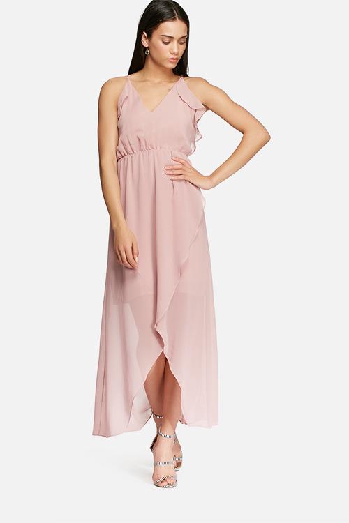 Flounce frill dress 