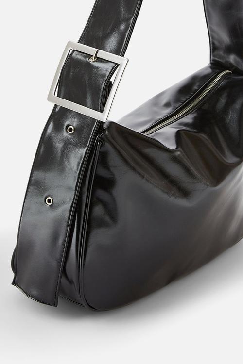 Brooklyn crossbody bag - black pebble