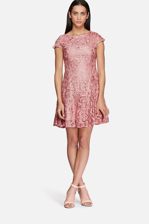 Lace mini dress