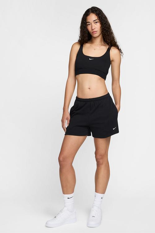 W Sportswear Chill Terry Mid-Rise Shorts - Black