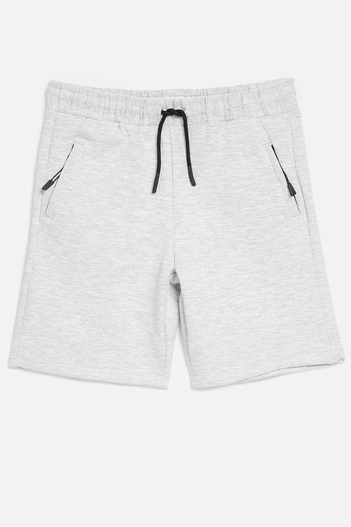 Bermuda zipshort - grey