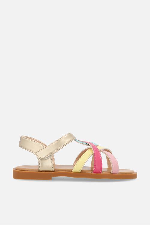 Colour block sandal - multi