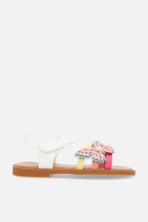 Butterfly décor sandals - multi