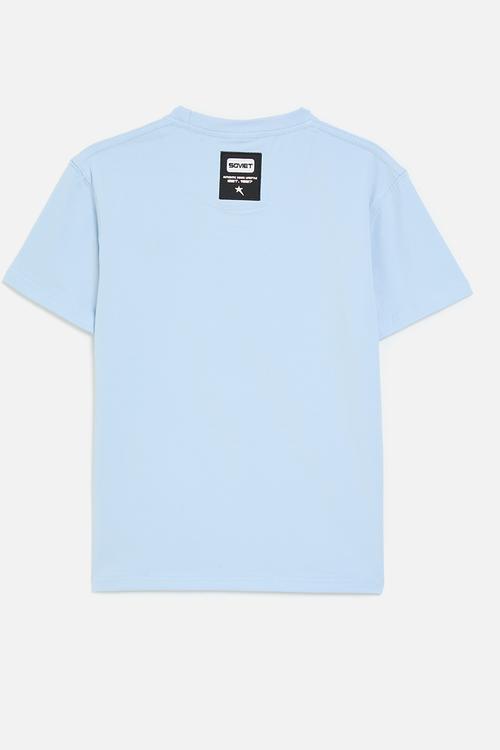 Boys box fit tee - baby blue