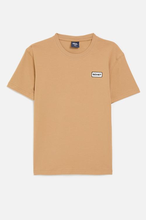 Boys box fit tee - clay