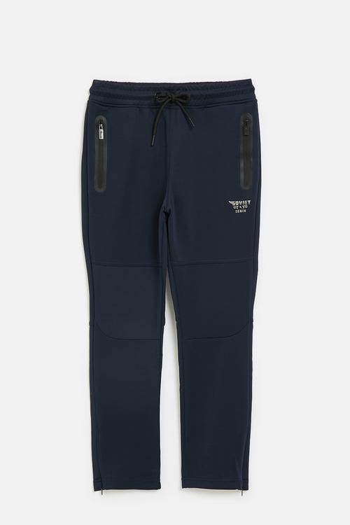 Boys fashion track pant - navy