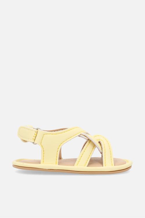 Open toe sandals - yellow