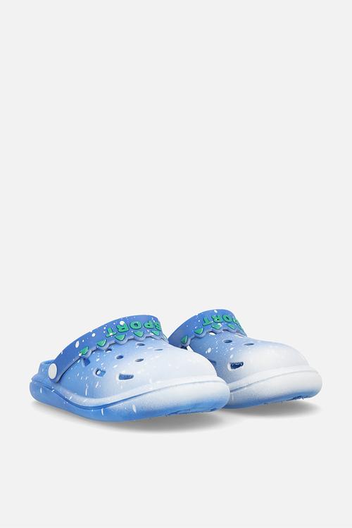 Slides - blue & white