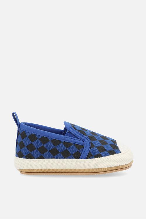 Printed sneakers - blue & black